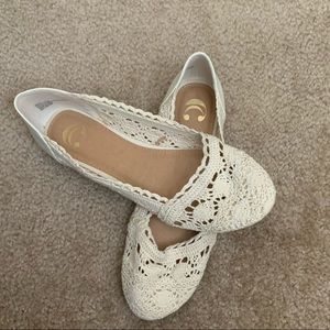 Charming Charlie’s Crocheted Knit Flats